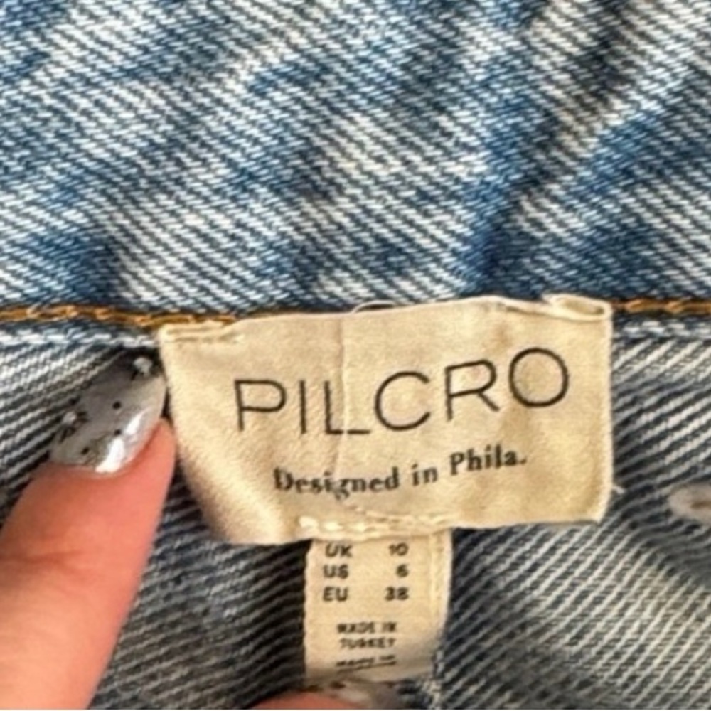 Anthropologie’s Pilcro Madi Blue Denim Fabric - Picture 5 of 5